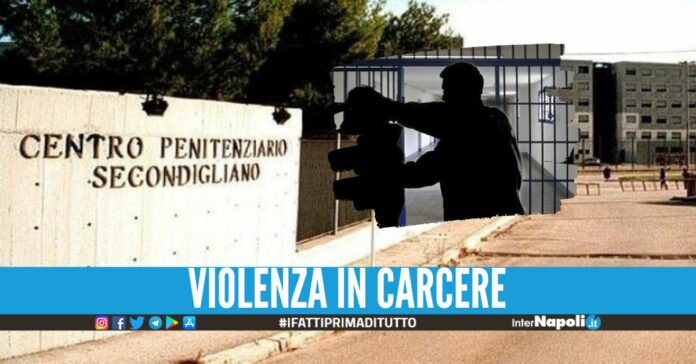 Picchia l'ispettore penitenziario nel reparto di Alta Sicurezza di Secondigliano