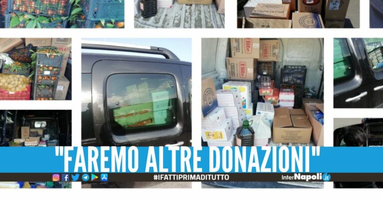Detenuti donano viveri ai poveri, l'iniziativa solidale a Santa Maria C.V