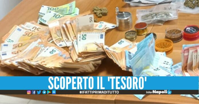 Nasconde 14mila euro in contanti, preso pusher sul Litorale Domizio a