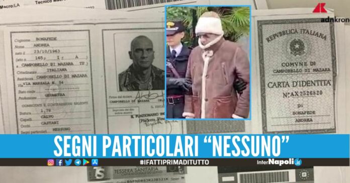 Un nome falso sulla carta di identità, il superlatitante girava come il geometra Andrea