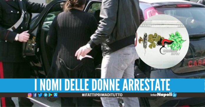Spaccio madre-figlia e un pusher in tuta: 3 arresti nel Napoletan