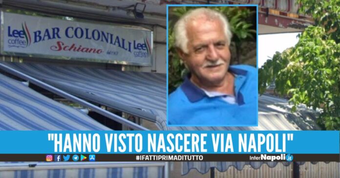 Mugnano in lacrime per Vincenzo Schiano, addio al titolare dello storico bar