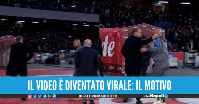 Cosa c'è dietro la stretta di mano tra Spalletti e Allegri, svelato perché l'allenatore del Napoli lo ha inseguito