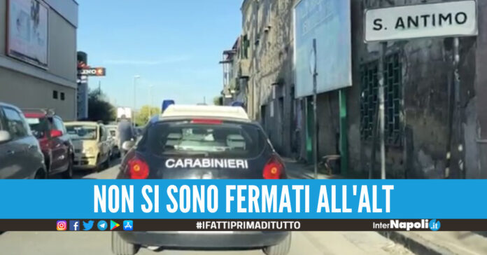 Foto carabinieri a Sant'Antimo