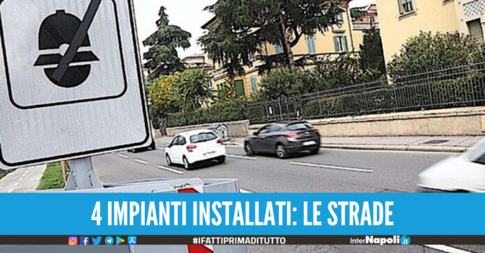 Installati 4 nuovi autovelox nel Napoletano, in un giorno elevate 269 multe