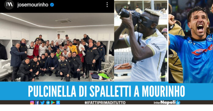 La foto negli spogliatoi per 'festeggiare' la sconfitta, Mourinho non ci sta Meritavamo di vincere