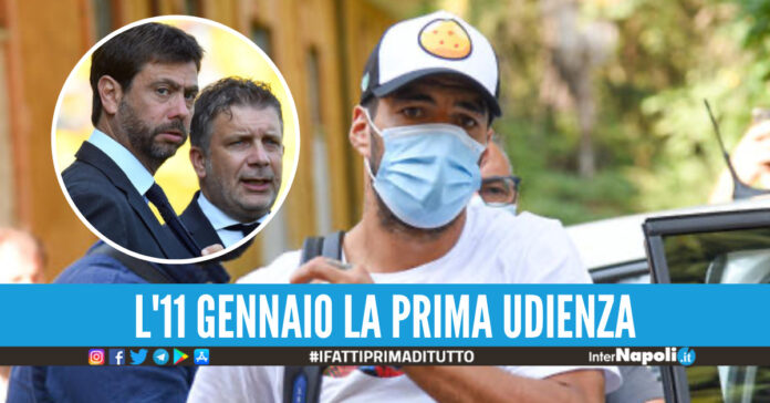 Luis Suarez, Andrea Agnelli e Federico Cherubini