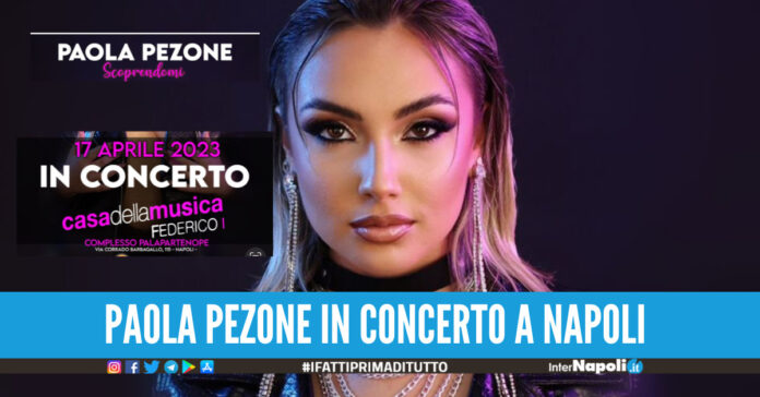 Paola Pezone, il 17 aprile concerto alla Casa della Musica a Napoli