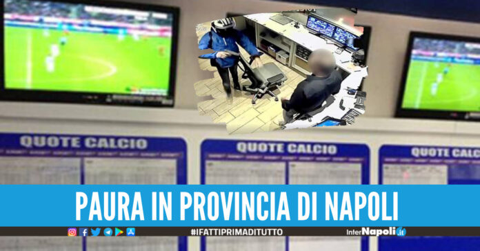 Terrore dopo Napoli-Juve, assalto armato nella sala scommesse dipendente legato e picchiato dai rapinatori
