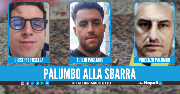 Vincenzo Palumbo, accusato del duplice omicidio volontario di Giuseppe Fusella e Tullio Pagliaro
