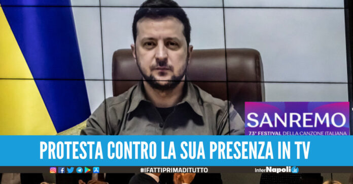 Zelensky a Sanremo, la presenza del Presidente dell'Ucraina scatena le polemiche