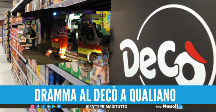 Qualiano, dramma all'interno del Decò: giovane muore dopo un malore