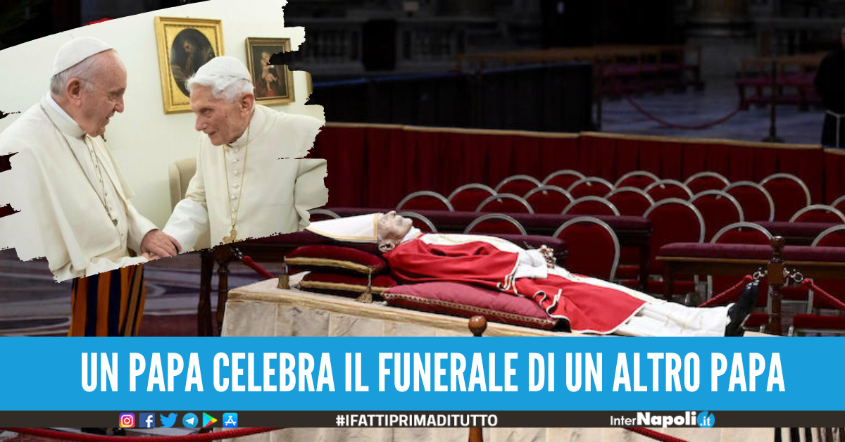 I funerali di Benedetto XVI saranno celebrati da Papa Francesco: è la prima volta nella storia