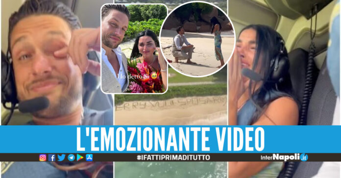 Andrea Dal Corso, la proposta di matrimonio a Teresa Langella