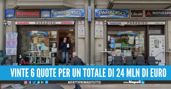 Atripalda brinda col Jackpot al Superenalotto, è grande festa bar 'Paradiso di Stelle'
