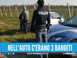 Banda inseguita dopo il furto in un'abitazione in Campania, finiscono con l'auto nel burrone per scappare alla polizia