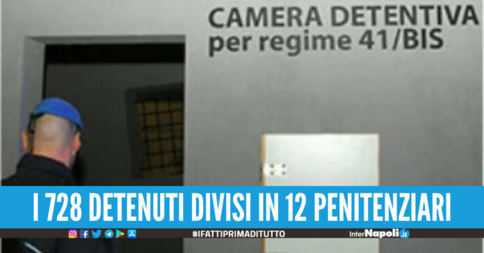 Carcere duro, in Italia ci sono 728 detenuti al 41 bis 242 sono legati alla camorra