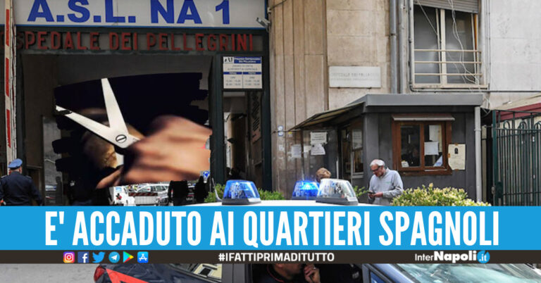 Lite a colpi di forbici a Napoli, ferita due donne e una bambina di otto anni