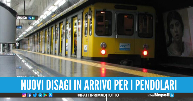 Trasporti a Napoli, incubo senza fine: nuovo stop sulla Linea 1 della metropolitana il 14 e il 17 febbraio
