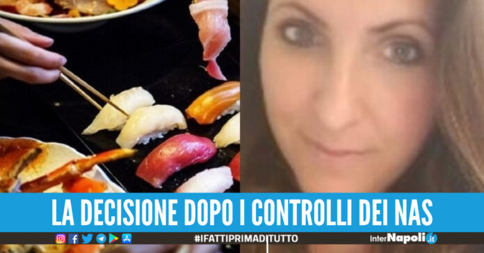 rossella morta dopo il sushi locale chiuso