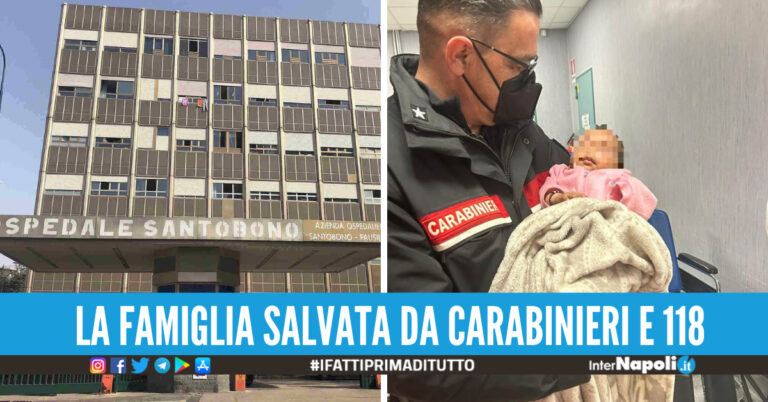 Intera famiglia intossicata dal monossido di carbonio: madre e due bambini salvati al Santobono di Napoli