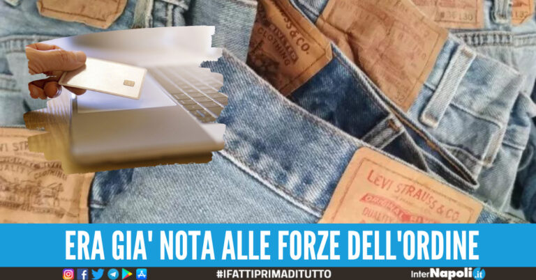 Truffa dei jeans online per oltre 600 euro, denunciata 46enne di Napoli