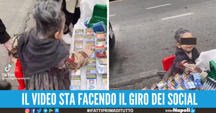 bimba contrabbandiera carnevale napoli