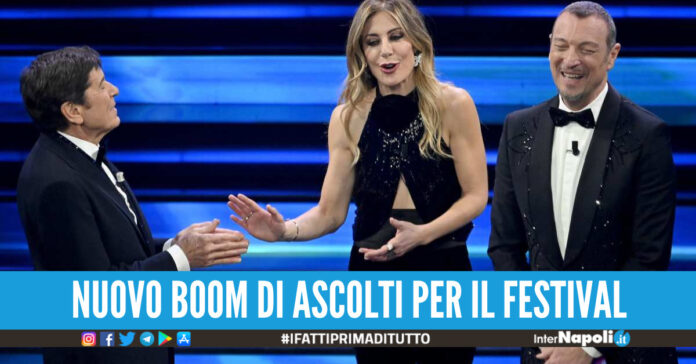 ascolti seconda puntata festival di sanremo