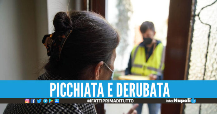 Finti postini picchiano e derubano donna anziana