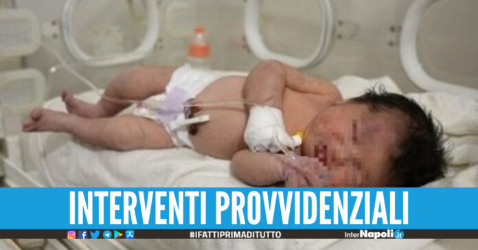 Bambina salvata dal terremoto devastante