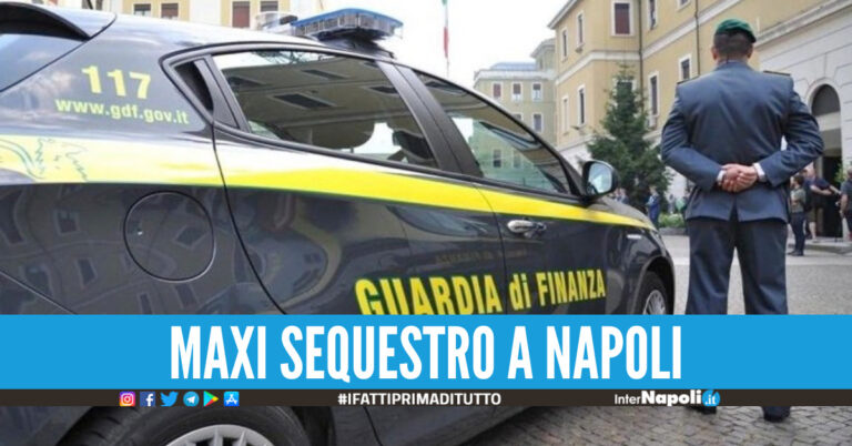 Blitz della Guardia di Finanza a Napoli, maxi sequestro da oltre 5 milioni di euro