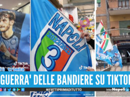 Festa Scudetto del Napoli, su TikTok è scoppiata la 'guerra delle bandiere'