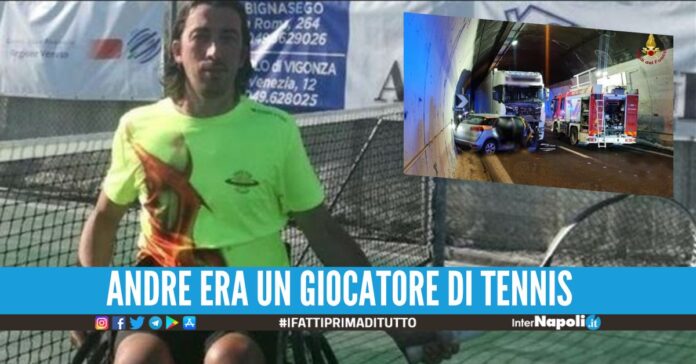 Strage familiare in autostrada: muore papà Andrea e i figli piccoli
