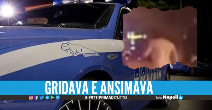 Camminava nudo sulla Nola-Villa Literno, spavento sulla Statale