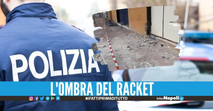 Bomba contro un negozio a San Giovanni a Teduccio, distrutta la saracinesca