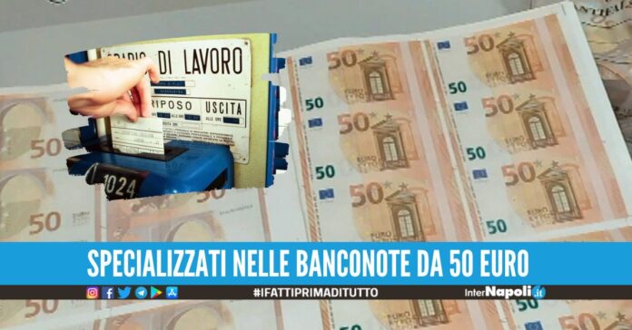 Orari da ufficio con ferie giorni stabiliti, così lavorava la banda dei falsari a Napoli