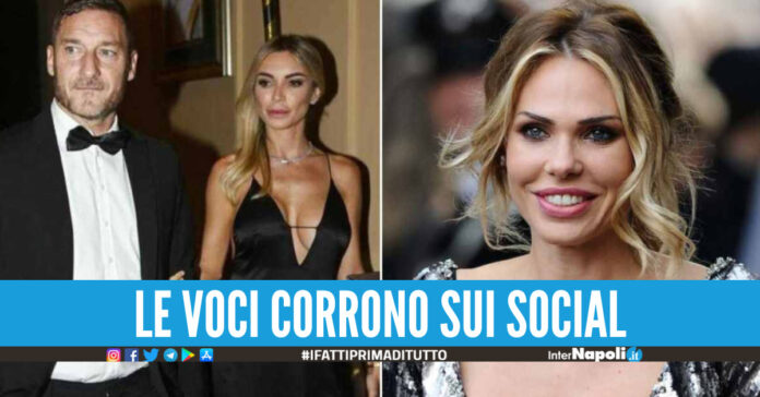 Francesco Totti e Noemi Bocchi, Ilary Blasi