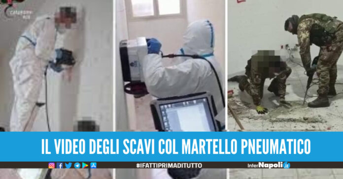 Georadar e martelli pneumatici, si scava nel covo di Matteo Messina Denaro