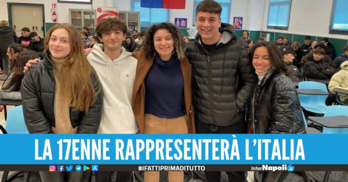 Ginevra Mingione orgoglio di Calvizzano, la studentessa del liceo Cartesio è la miglior traduttrice dall’inglese