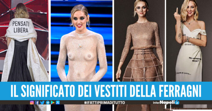 I vestiti a sfondo sociale e la lettera a se stessa, la prima a Sanremo di Chiara Ferragni non convince