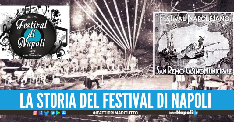 Il primo Festival di Napoli si tenne a Sanremo, l'ultima edizione nel 1971