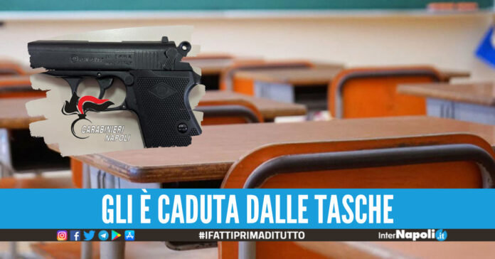 La pistola sequestrata