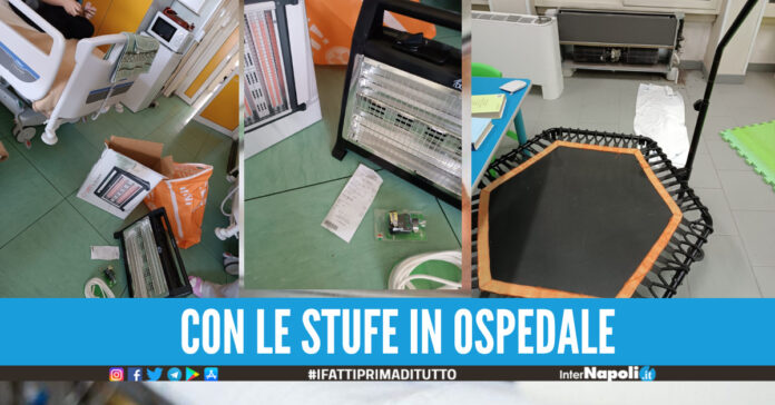 Riscaldamenti fuori uso, bimbi al gelo nel reparto di Pediatria del Secondo Policlinico di Napoli