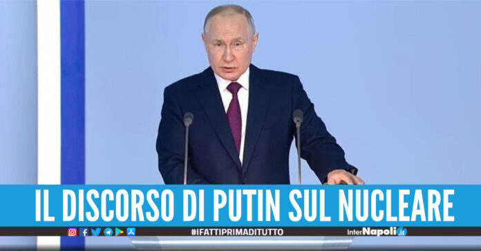 Rischio guerra nucleare, Putin Siamo pronti, non permetteremo agli Usa di distruggere la Russia