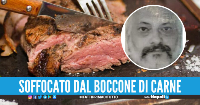 Scampia in lacrime per Rosario, il 56enne morto soffocato mentre mangiava la carne