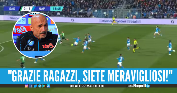 Spalletti pubblica su Instagram un video del suo Napoli In 25 anni mai visto una cosa del genere