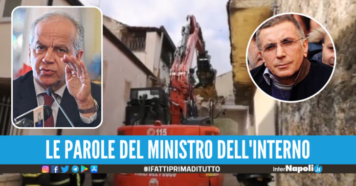 Ministro dell'Interno Matteo Piantedosi, boss Michele Zagaria