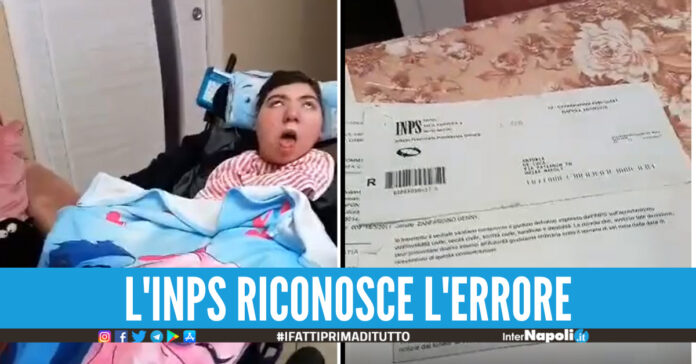 l'Inps riconosce l'errore