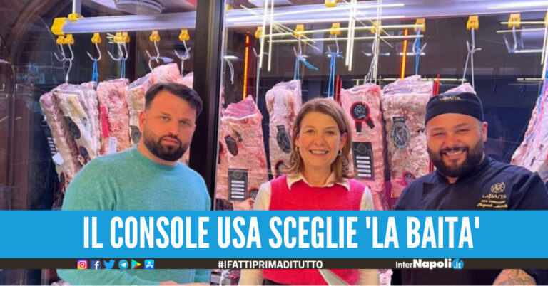 La braceria Steak-house ‘La Baita’ eccellenza in Campania, anche il Console Usa ha apprezzato qualità e cortesia