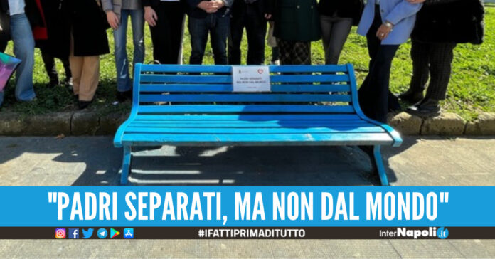 Panchina azzurra a Caserta